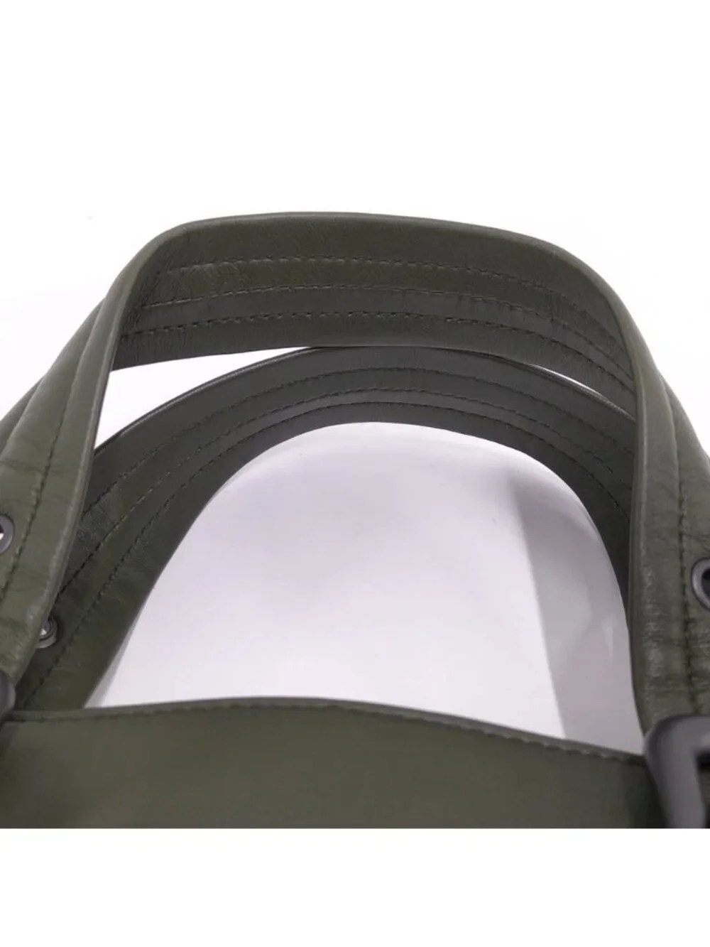 Bottega Veneta Tote Intrecciato Leather Khaki
